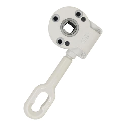 Treuil Store banne Manuel pour détachées terrasse Caravane Exterieur Camping Car auvent Caravane Store banne Coffre Bras Enrouleur Exterieur pièces (Blanc,...