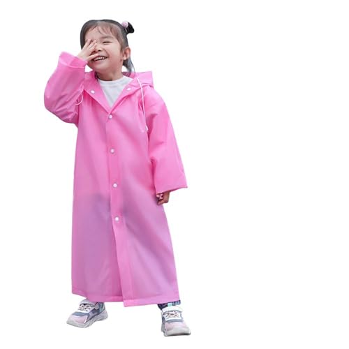 Children Raincoat Thickened Waterproof Rain Coat Kids Clear Transparent Tour Waterproof Rainwear Suit3