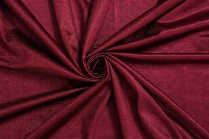 Image of Happy Home Furnishing and Decor Polyester Blend Solid Eyelet Window Curtains, Window - 9 Feet, Purple, Pack of 2 (9 Feet, Maroon)