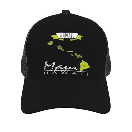 Maui Hawaiian Islands- Unisex Mesh Baseball Caps - Classic Adjustable Hat3