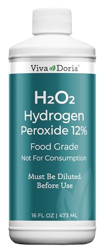 12% H2O2 Hydrogen Peroxide - Food Grade (470ml)