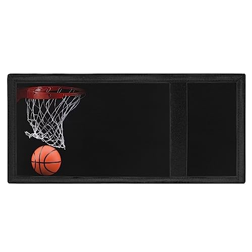 Rnyleeg Basketball Trifold Wallet for Kids, Front Pocket Wallet with Magic Sticker,Unisex Toddler Wallet,Birthday Gifts Wallet,Samll Coin Purse for Women4