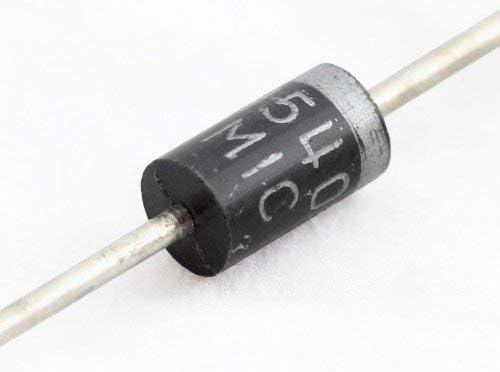 e4u 1N5408 1000V 3A MIC Power Rectifier Diode Axial DO-27 Package - 10 No's