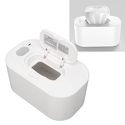 Calentador de Toallitas, USB Gran Capacidad Termostato de Calentamiento Rápido y Uniforme Toallitas Húmedas para Calentar Calentador de Toallitas Húmedas Dispensador de Toallitas