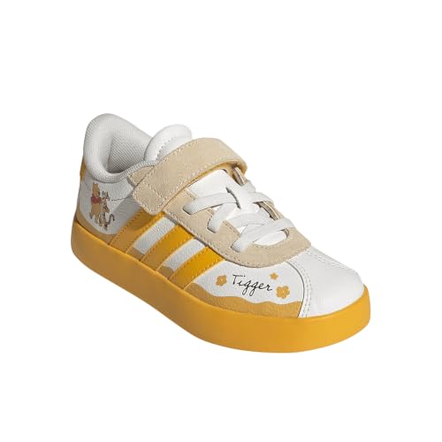 Image of adidas Kids' VL Court 3.0 Elastic Lace Sneaker