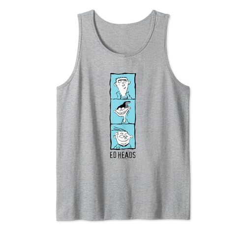 Ed, Edd n Eddy Blue Ed Heads Tank Top