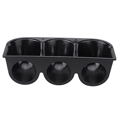 3 Loch Gauge Mount Halter, Qiilu Schwarz Universal 52mm / 2 3 Loch Triple Dash Gauge Meter Pod Halterung