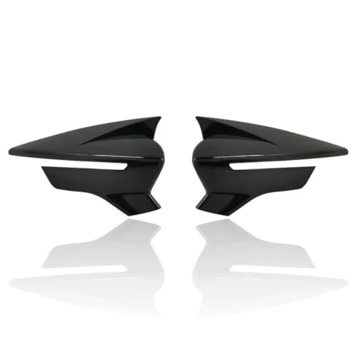 Coques de rétroviseurs pour Seat Leon 5F MK3 2012-2021 accessoires auto ABS noir