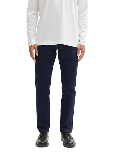 TOM TAILOR 1043084 Vaqueros Rectos Marvin, 10115-Clean Rinsed Blue Denim, 30W x 30L para Hombre