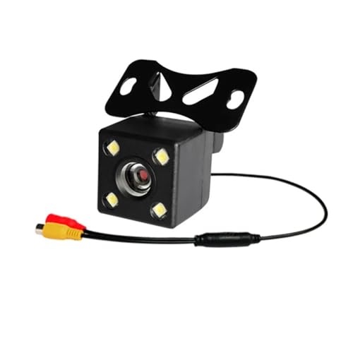 YQZGRD Cámara Visión Trasera Coche Cámara visión Trasera para Coche con 4/8/12 Luces y visión Nocturna Imagen Full HD ángulo visión Amplio cámara Marcha atrás Universal para Coche