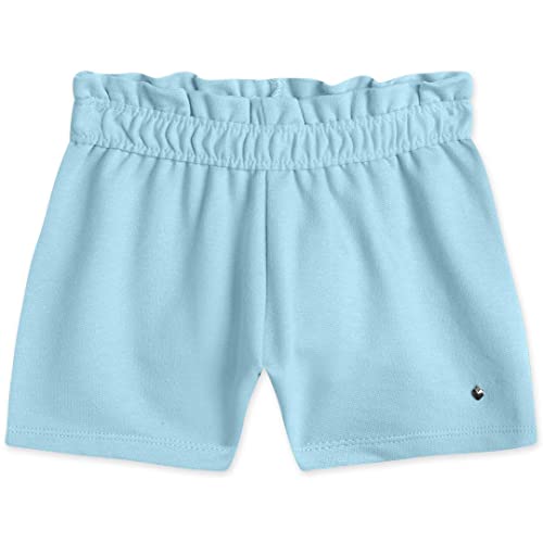 Shorts em moletom leve, Marisol Play, meninas, Azul claro, 14