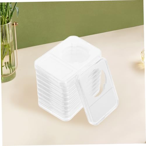Caja organizadora plástica para monedas 10 piezas miniatura 5