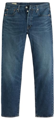 Levi's Herren Jeanshose 501 Original mit Knopfleiste, Straight Fit, Blau (Change Your Mind), W33/L32 – Ansicht 6