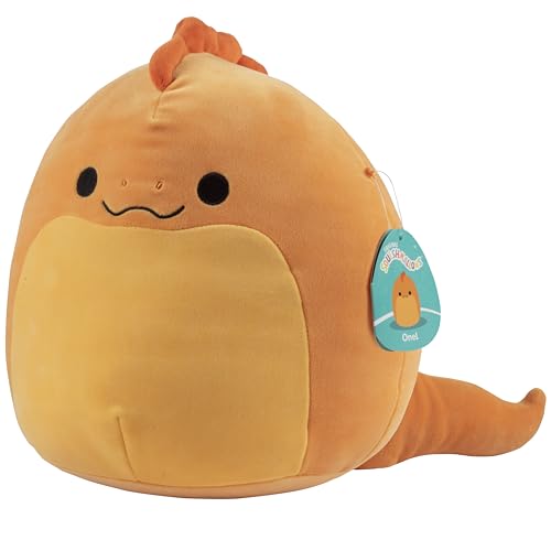 Image of Squishmallows 10-Inch Onel Orange Snake EEL Jazwares Plush
