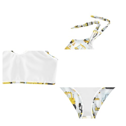 Image of Boccsty Summer Girls Swimsuits Kids Bikini Sets 2 Pcs Bathing Suit for 3T-12T