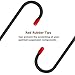 2 PCS Brake Caliper Hanger Hooks with Red Rubber Tips,Auto Brake Caliper Compression Tool,Automotive Tool for Braking,Axle,Bearing,Suspension Work,Car Tools Gifts for Men,Dad (Black)