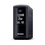 CyberPower Systems Value Pro-(VP1000ELCD)- 1000 / 550W Line Interactive UPS - 1 * 12V/9AH - 2 Years Advanced Replacement Included Internal Batteries