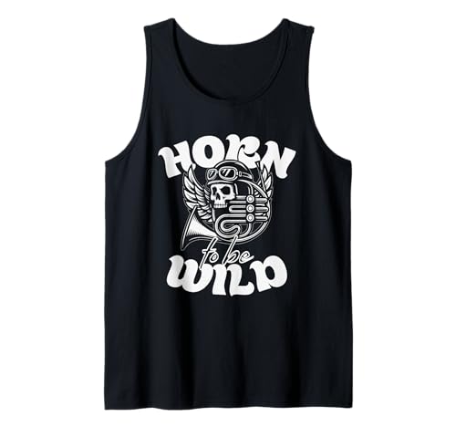French Horn Music Design for Orchestra, Students, Educators Camiseta sin Mangas