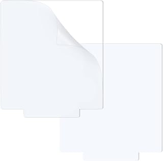 8Pcs Acrylic Sheets for Light Base, Acrylic Sheet Clear Cast, Plastic Glass Board for LED Light Base, DIY Display Projects, Signs, 0.08"(2mm) Thick