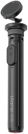 ULANZI MT85 Auto-Open Stativ, Magnetisches Selfie Stick mit Bluetooth 150 cm, Vierbeinständer Automatisch öffnen, Selfie-Stöcke 25N Magnet, All-in-1 Tripod Kompatibel mit iPhone 18