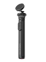 ULANZI MT85 59" Magnetic Selfie Stick Tripod, Lightweight Aluminum, Extendable Phone Tripod, One Click Opening Travel Tripod, Strong Dual-Side Magnetic Compatible for iPhone/Android
