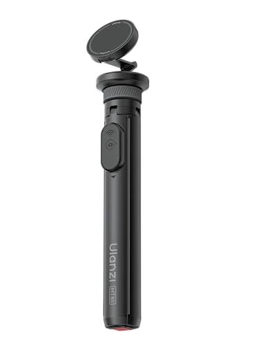ULANZI MT85 Selfie stick treppiede 153cm, Bastone selfie treppiede con apertura automatica e Telecomando bluetooth...