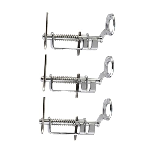 Conjunto de 3 Pies Prensatelas Metalicos para Maquina de Coser