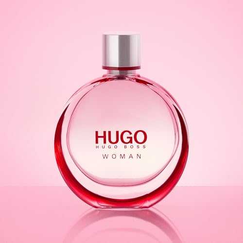 Hugo Boss HUGO Woman Eau de Parfum – Women's Floral Perfume – With Notes of Boysenberry, Black Tea, Jasmine & Amber – Luxury Perfumes for Women – Long Lasting Fragrance