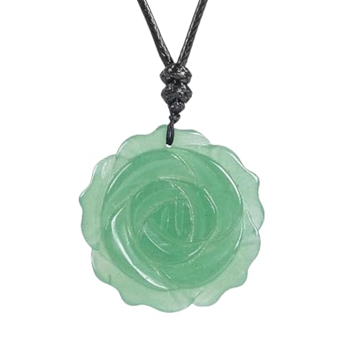 Rosa de cristal natural como muestra de agradecimiento eterno, amuleto de amor y gratitud