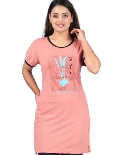 Image of URBAN TREES Women's Cotton Printed Night Suit Set of Top & Pajama Set || Night Suit Set