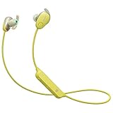 Sony WI-SP600N Sport Kopfhörer (Kabellos, Noise Cancelling) gelb, mit Alexa-Integration