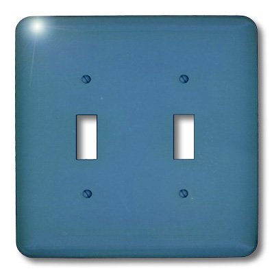 Interruptor de luz azul oscuro 3dRose LSP_163483_2 ideal para dormitorios modernos