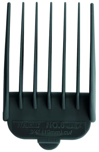 Wahl Pettini guida professionali in nylon, n. 6, 19 mm