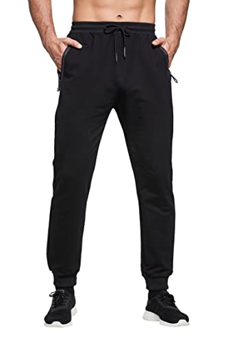 Amazon.com: STICKON Mens Casual Joggers Sweatpants Closed Bottom