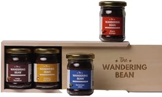 The Wandering Bean Coffee Hamper | Best Birthday Gift - A Set of 4 Assorted Coffees (Nutty Hazelnut, Classic Cappuccino,...