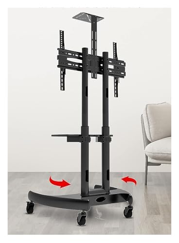 Soporte Móvil para TV con Ruedas y Frenos miniatura 5