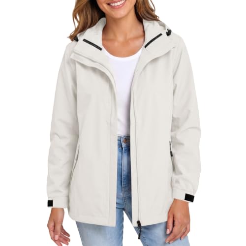 Veste de pluie femme pliable idéale pour randonnée et cyclisme