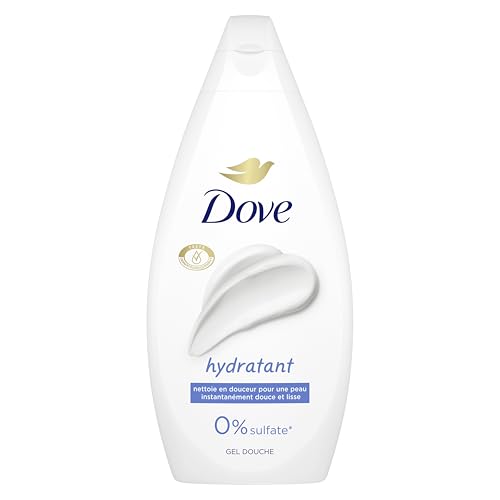 DOVE - Gel Douche - Essentiel Hydratant - Nettoie en douceur et adoucit la peau - Testé dermatologiquement - 0% Sulfate (lot promo de 2x 450ml) – Image 3