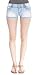 Angels Jeans Juniors Triple Button Denim Short Shorts