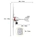 VEVOR Wind Turbine Generator Kit, 12V/AC 400W Power Generator With MPPT Controller, 5 Blades Auto Adjust Windward Direction for Terrace, Marine, Motor Home, Chalet, Boat
