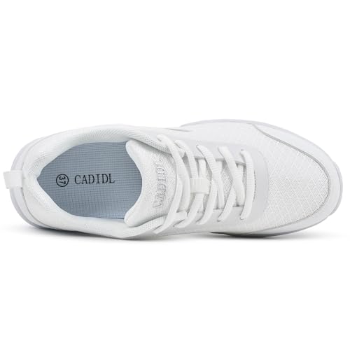 Image of CADIDL Cheer Shoes Women White Cheerleading Dance Shoes
