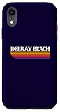 Photo Gallery grafica retrò di delray beach florida - delray beach fl custodia per iphone xr Photo Gallery grafica retrò di delray beach florida - delray beach fl custodia per iphone xr