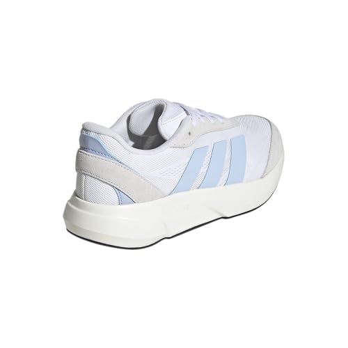 adidas Womens Lightshift Lace Up Sneakers Shoes Casual - White2