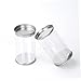 Beavorty 1set Transparent Makeup Sponge Storage Container Breathable Beauty Egg Cases for Organizing Cosmetics Durable and Portable Design for Travel and Home Use 6pcs
