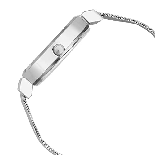 Image of LOUIS DEVIN Women's Analog Wrist Watch with Stainless Steel Chain | LD-L157