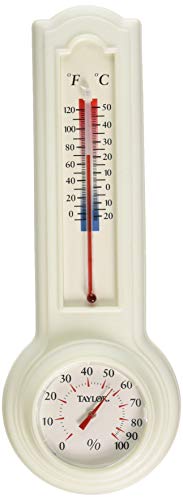 Taylor Precision 5535E Vertical Indoor Humidiguide Thermometer