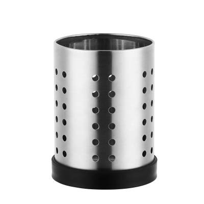 Utensil Holder Drying Rack, Rustproof Kitchen Tool Flatware Organizer, Chopstick Holder Stainless Steel Silverware