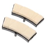 Happyyami Wool Brake Pads for Stationary Exercise Bikes Noise Reduction Cycling Brake Replacement Parts for Smooth Indoor Workouts
