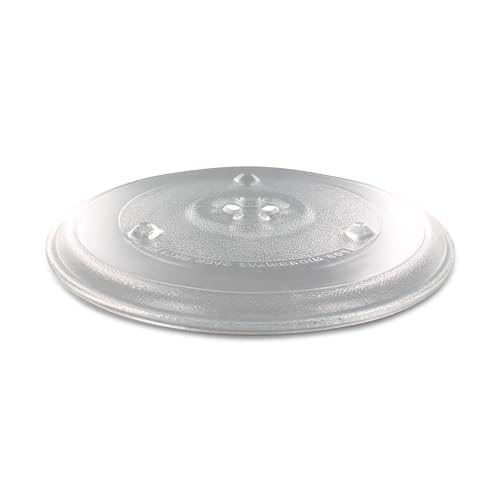 DEKAROX Plato giratorio para microondas, 270 mm de diámetro, redondo, con 3 pies, universal, para microondas