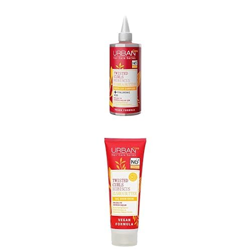 Urban Care Hibiscus & Shea Butter Şampuan + Krem + Sıvı Krem + Durulanmayan Bakım Kremi